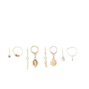 Cute set of 8 piece earrings